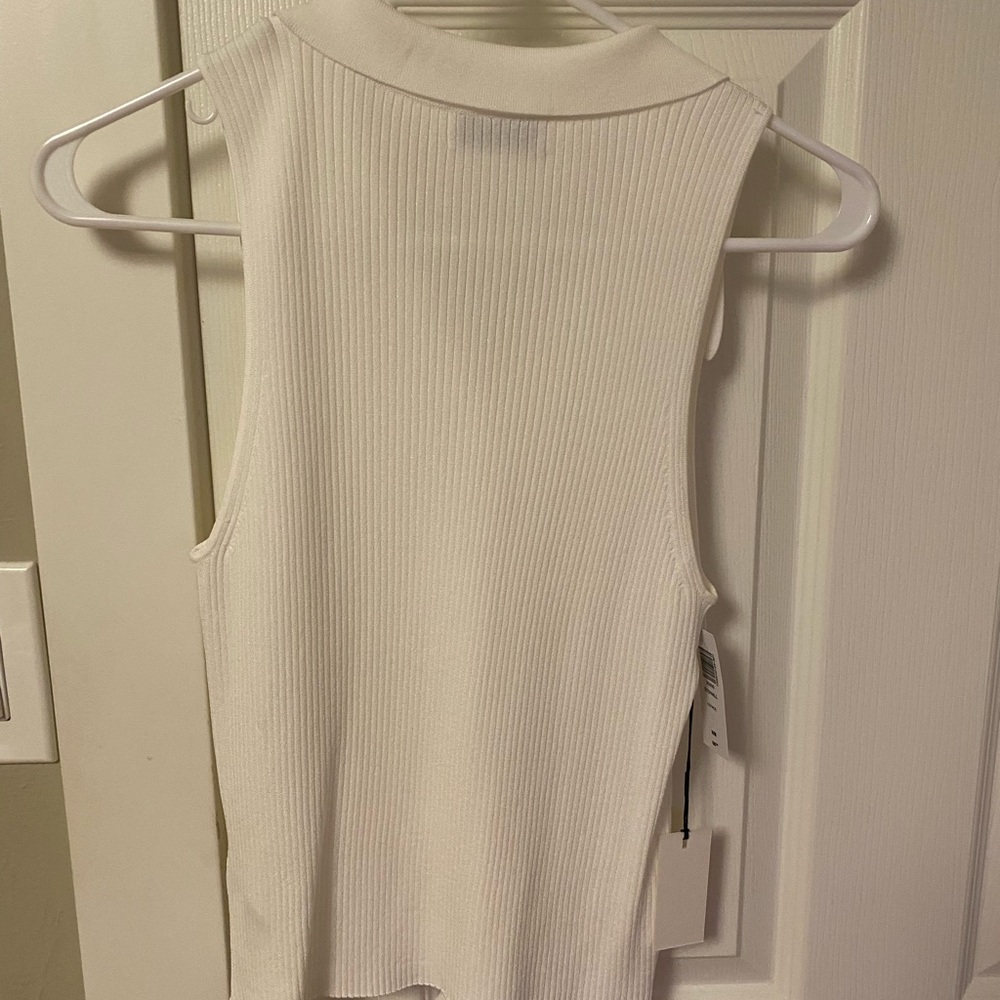 Babaton Stovall Top, NWT, ESpace/White, Medium